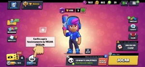 Conta Rara Brawl Stars Shelly Estelar!!