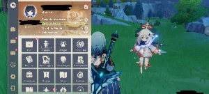 Conta Ar 50 America, 9T5, 612 Gemas + Skin Diluc - Genshin Impact