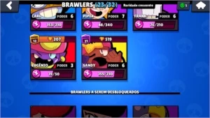 Conta Brawl Stars 9831 troféus