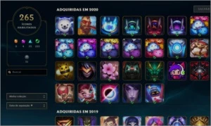 Conta Platina1/Borda Diamante/todos campeoes/241Skins. - League of Legends LOL