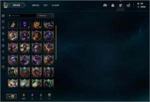 Conta Platina1/Borda Diamante/todos campeoes/241Skins. - League of Legends LOL