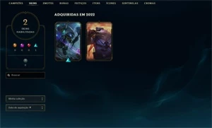 Conta lol ouro 4 - League of Legends