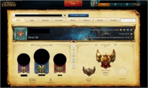 Conta LOL Gold V 147 Skins - League of Legends