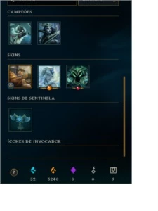 Conta LOL OURO 2 - League of Legends