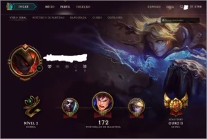 Conta LOL OURO 2 - League of Legends