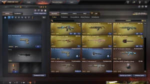 Conta Barrinhade Ouro com bastante mns de zp - Crossfire