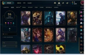 Conta Ouro com varias skins! - League of Legends LOL