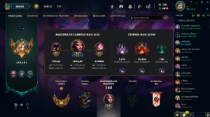 Conta Ouro 2 Mmr De Platina Já Com Rp E Tds Os Dados - League of Legends LOL