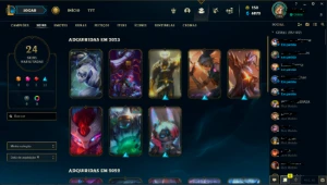 Conta Ouro 2 Mmr De Platina Já Com Rp E Tds Os Dados - League of Legends LOL