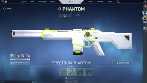 CONTA VALORANT - COM SKINS  RANK PRATA 1