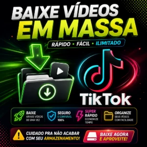 Bot Para Baixar Vídeos Do Tiktok+Brinde