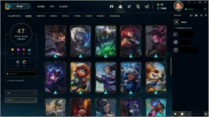 CONTA SMURF NO SERVIDOR NA - 47 SKINS (2 PRESTÍGIO) - League of Legends LOL