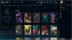 CONTA SMURF NO SERVIDOR NA - 47 SKINS (2 PRESTÍGIO) - League of Legends LOL