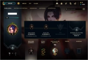 Conta bronze 2 BARATA com 13 skins e 30 champs - League of Legends LOL