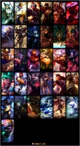 Conta Master S9 LOL 33 Skins - League of Legends