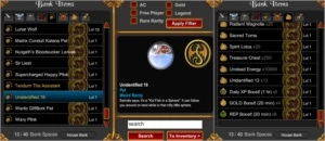 Conta AQW lvl100 com Revenent , Void e outras - Adventure Quest World