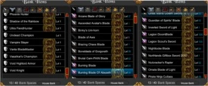 Conta AQW lvl100 com Revenent , Void e outras - Adventure Quest World