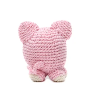 Porco Bola em amigurumi - Artesanato e Personalizados