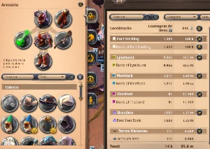 Conta 1bn de fama + 100m em equipamentos - Albion Online