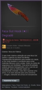 Gut knife Fade FN - Counter Strike CS