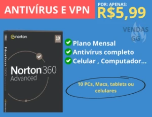 Norton360 - Advanced, Antivírus e VPN - Premium