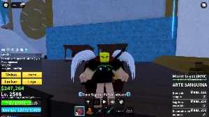 conta com v4 blox fruits - Roblox