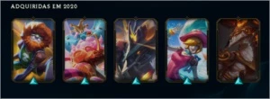 Conta League of Legends Smurf com RP,Skins e Passe ! LOL