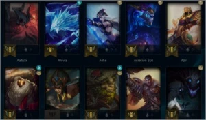 Conta League of Legends Smurf com RP,Skins e Passe ! LOL