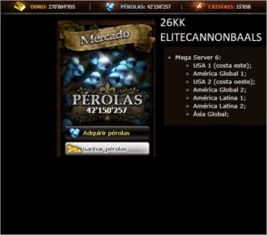 Seafight Conta nível 45 Mega Servidor 6
