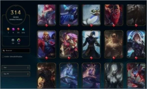 conta diamon lol season 5 ate  atual S11 diamon, full champ. - League of Legends
