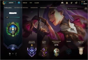 conta diamon lol season 5 ate  atual S11 diamon, full champ. - League of Legends