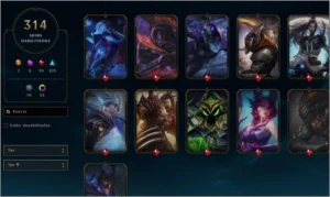 conta diamon lol season 5 ate  atual S11 diamon, full champ. - League of Legends