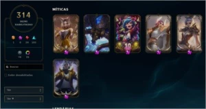 conta diamon lol season 5 ate  atual S11 diamon, full champ. - League of Legends