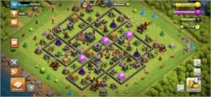 CV9 full ( Falta herois ) + Brinde cv8 nobinha -- MAMATA - Clash of Clans