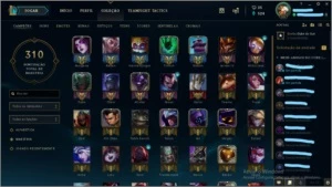 Conta gold solo-88 skins(2 ultimate,4 lendaria e 32 legados) - League of Legends LOL