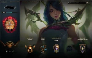 Conta ouro com varias skins - League of Legends LOL