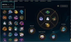 141 Skins, todos campeões e 15k de EA. - League of Legends LOL