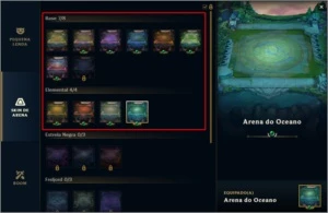 141 Skins, todos campeões e 15k de EA. - League of Legends LOL