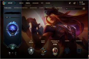 141 Skins, todos campeões e 15k de EA. - League of Legends LOL