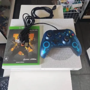 xbox one s 500gb + jogo + controle c/fio