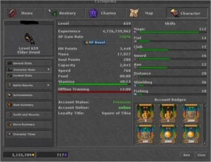 ED BELOBRA 650+ - Tibia