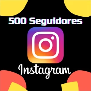 500 Seguidores no instagram (Com REFIL) - Social Media