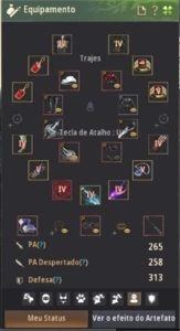 Conta black desert iniciante