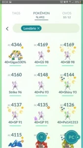 Conta Pokémon Go Lv 47 - Pokemon GO