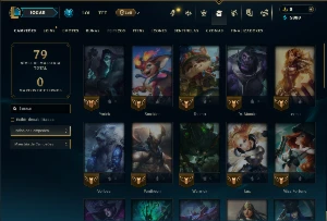 Unranked com 45 Champs e 3 Skins - League of Legends LOL