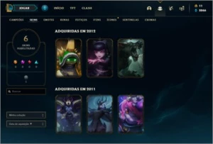 Conta com rammus rei e kayle juiza lvl 20 unranked - League of Legends LOL