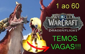 WoW Level Up Dragonflight [1 ao 60] [1-2 Dias] - Blizzard