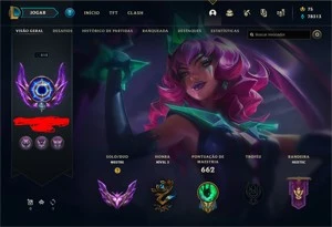 Conta de lol LVL 434, 476 skins all champs, MMR diamante 1 - League of Legends