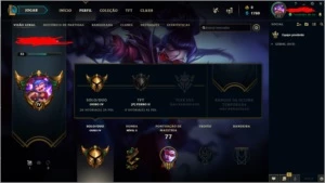 Conta boa para smurf - League of Legends LOL