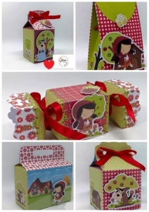 Kit 145 Lembrancinhas Chapeuzinho Vermelho - Artesanato e Personalizados
